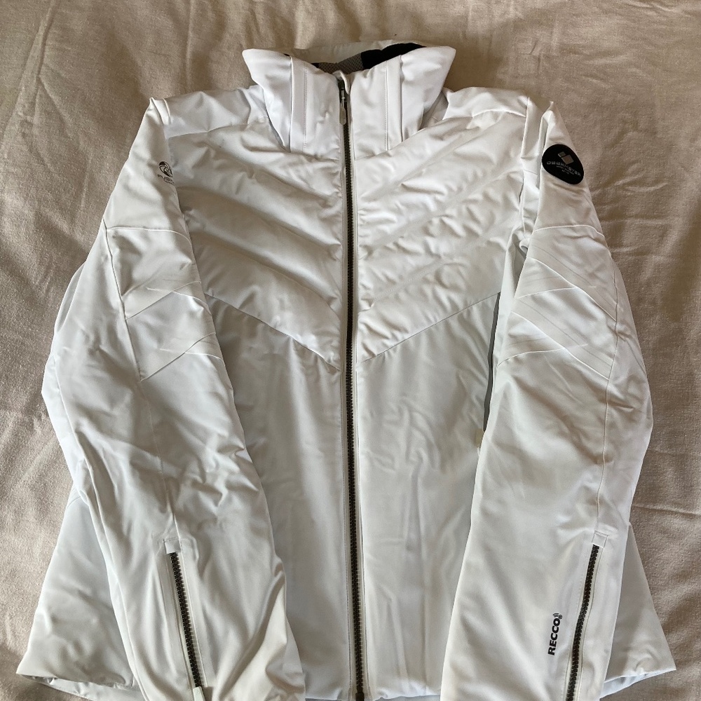 White Obermeyer ski jacket